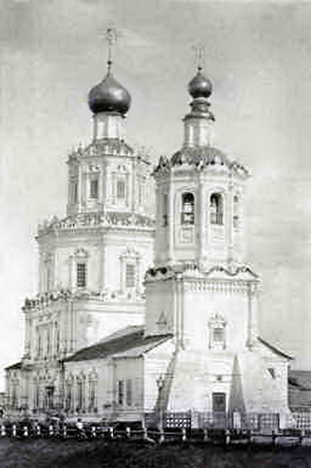 The slope. The church of St George the Victorious. A. O. Karelin
