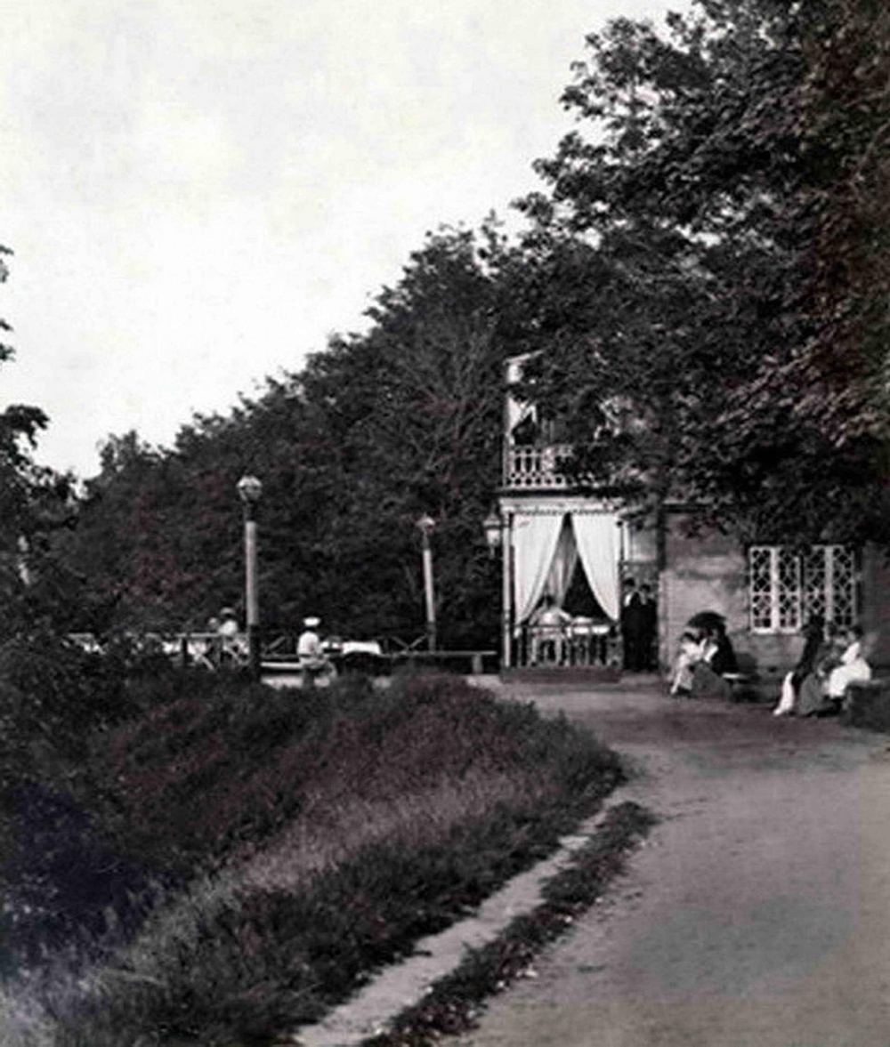 A corner of the Alexander garden. A. O. Karelin, 1870s
