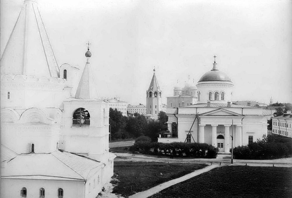The Michael the Archangel and Dormition cathedrals. M. P. Dmitriev, 1900s