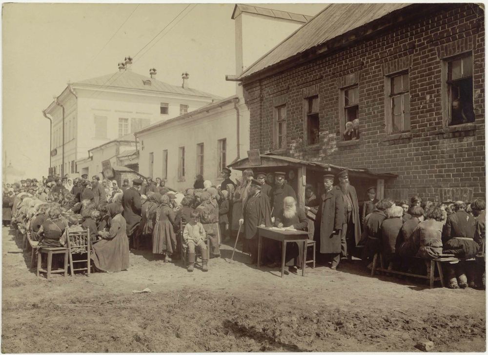 Народная столовая в заштатном городе Починках Лукояновского уезда