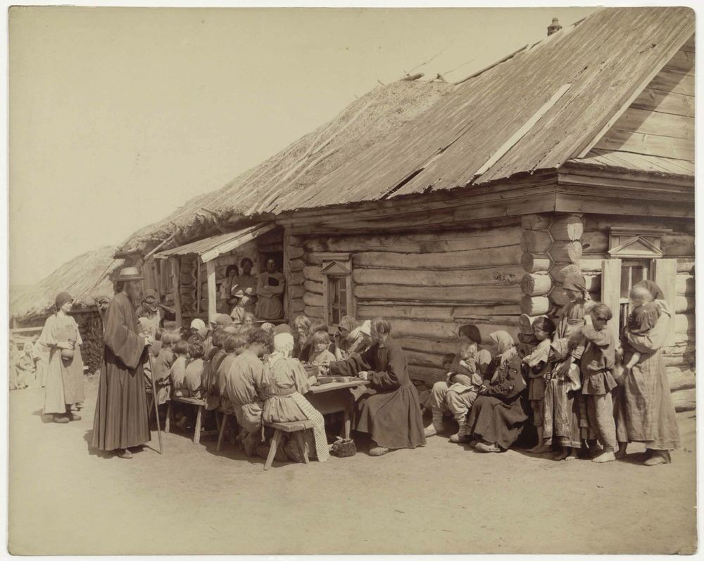 Народная столовая в селе Черновском Сергачского уезда