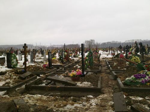 Кладбище в Федяково , 5 дек. 2011