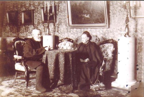 Arkady Demidov at his estate. The village of Bykovka