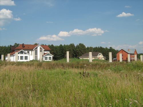 The new Rassvet settlement in Zelenyy Town