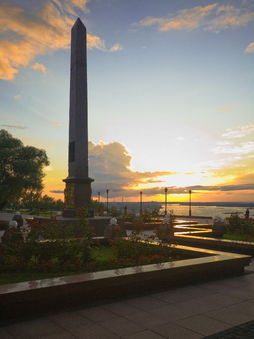 Obelisk in Honor of Minin and Pozharsky