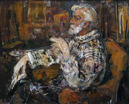Portrait of Yu.I. Pridanov. Artist V.V. Panfilov
