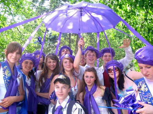 Учащиеся НААШ на традиционном нижегородском Параде выпусников