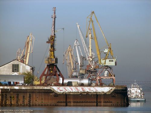 The river port. Photo by Mikhail Arkhipov