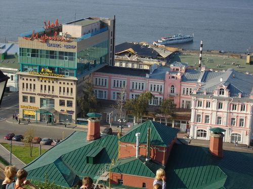 Скоба, вид сверху