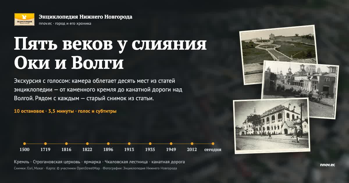 Пять веков у слияния Оки и Волги
